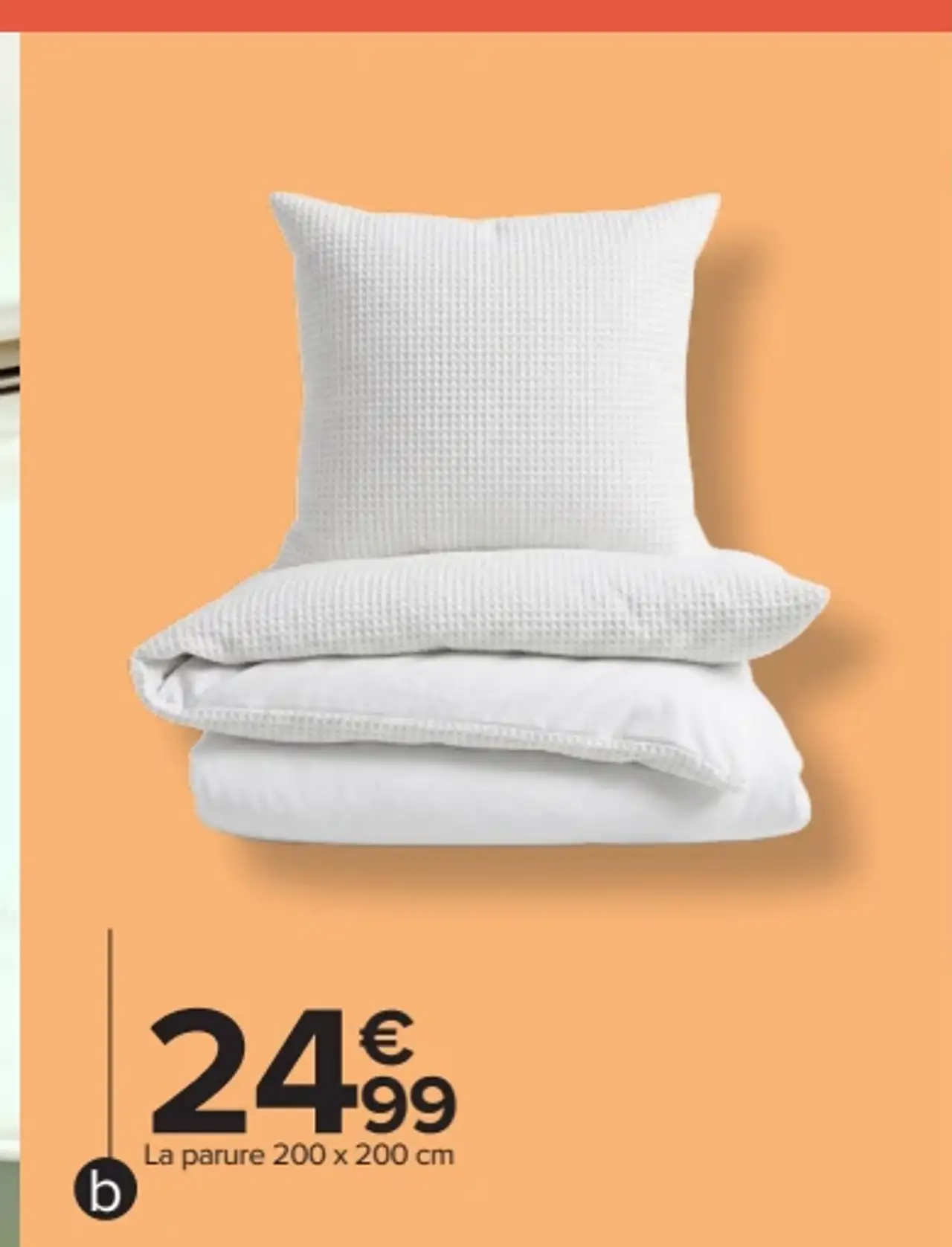 Parure de lit "Waffle" Tex Home