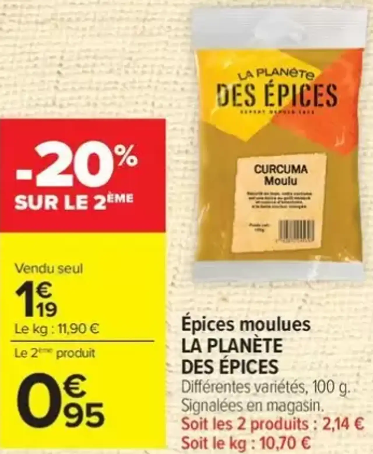 Épices moulues LA PLANÈTE DES ÉPICES