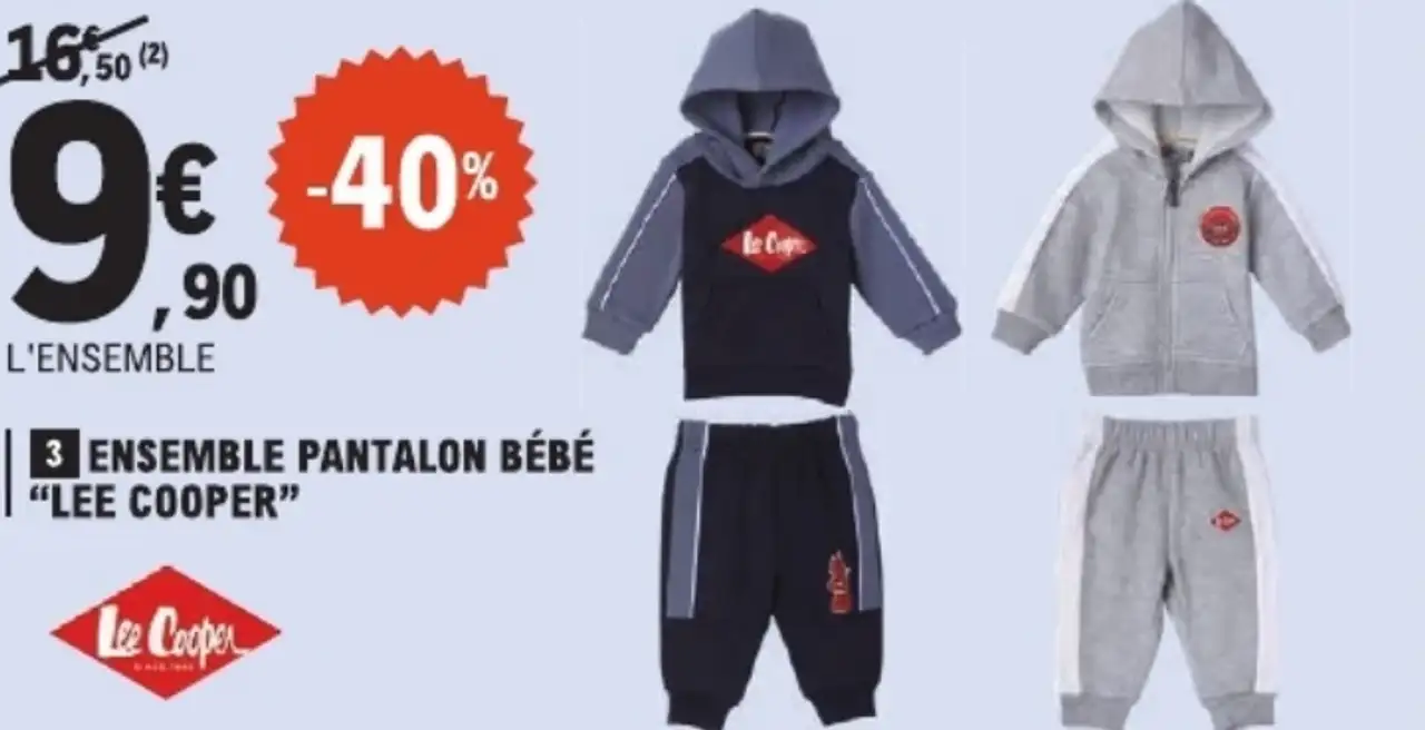 Ensemble pantalon bébé Lee Cooper