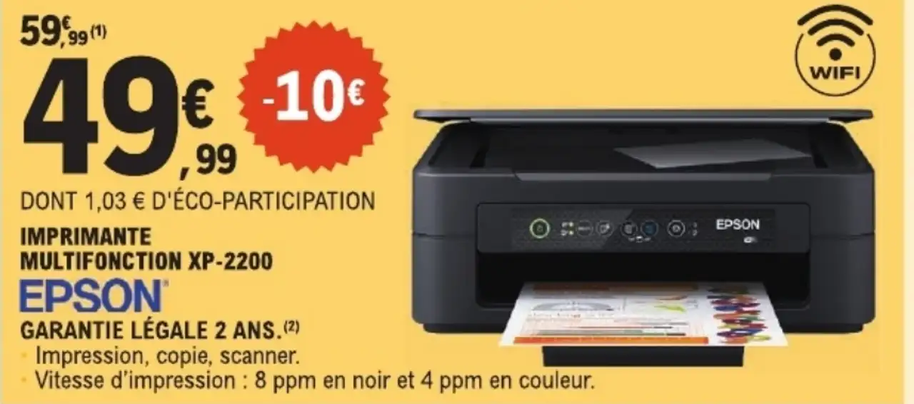 IMPRIMANTE MULTIFONCTION XP-2200 EPSON