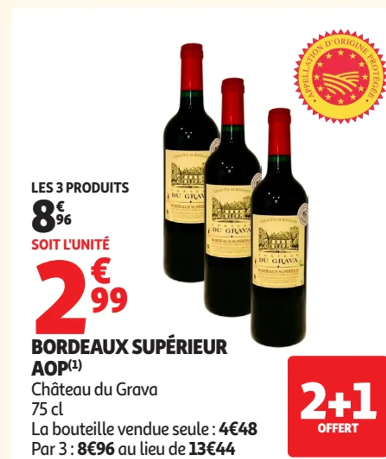 Bordeaux Supérieur AOP Château du Grava