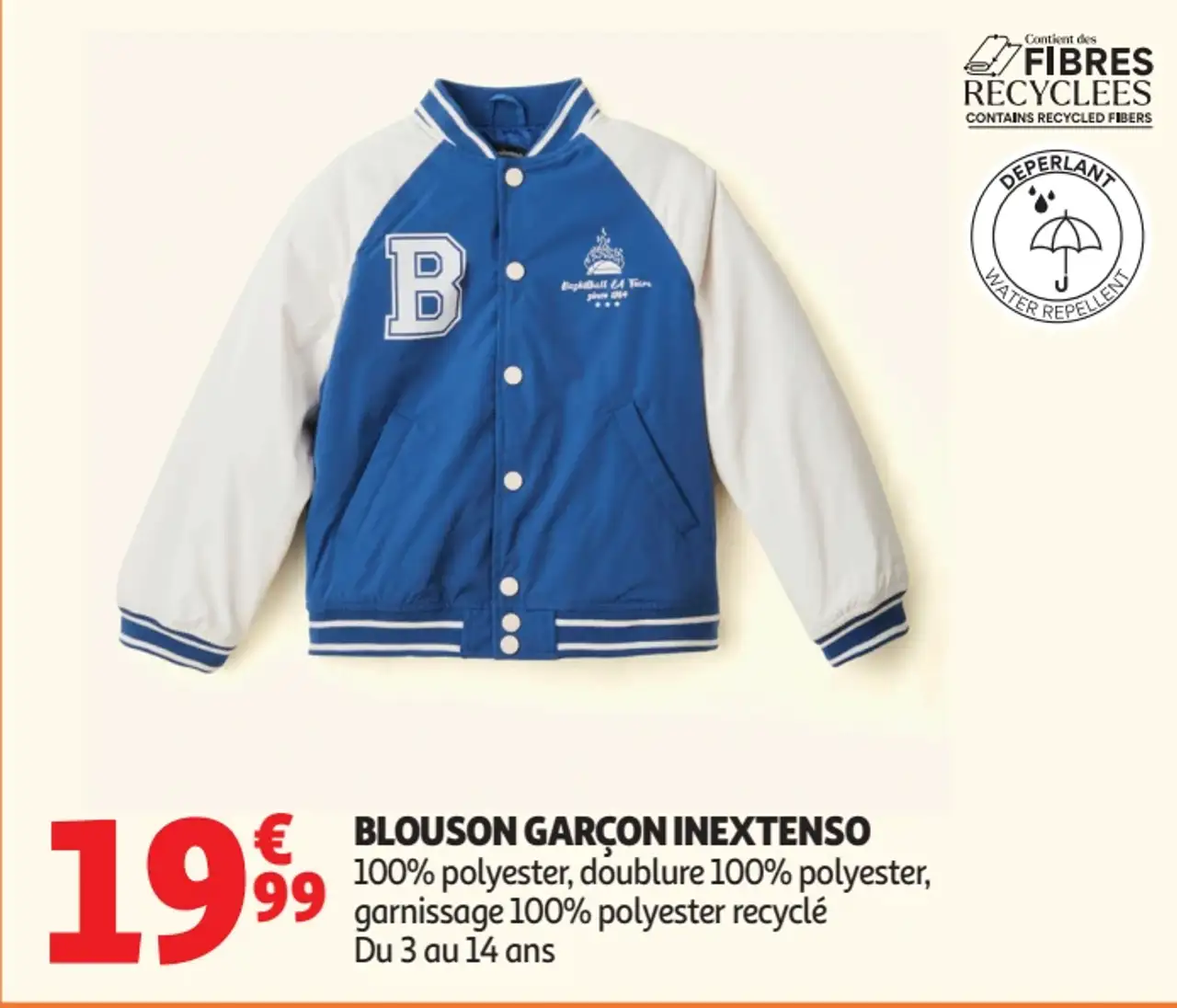 Blouson garçon Inextenso