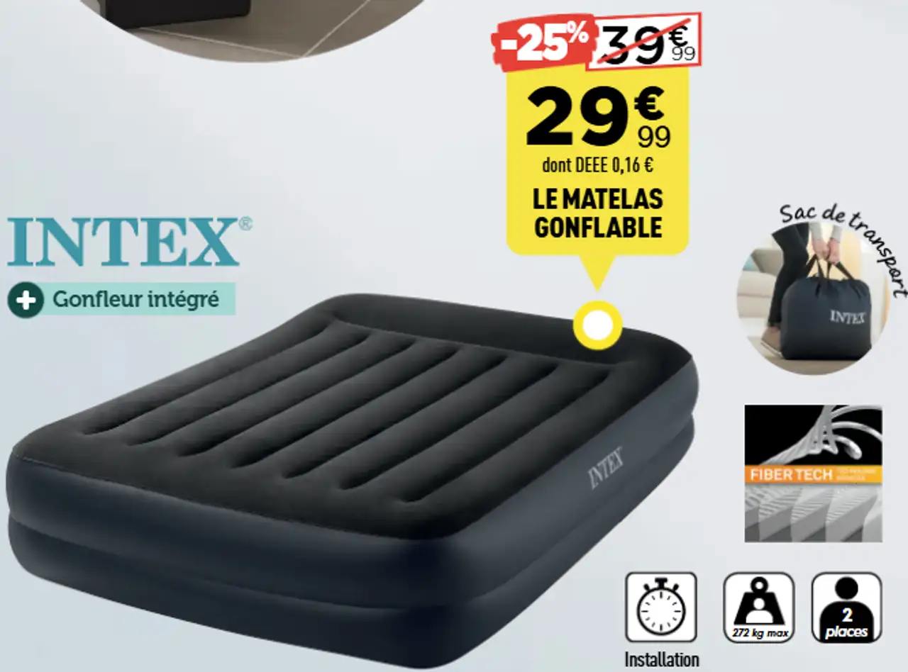 INTEX Le matelas gonflable