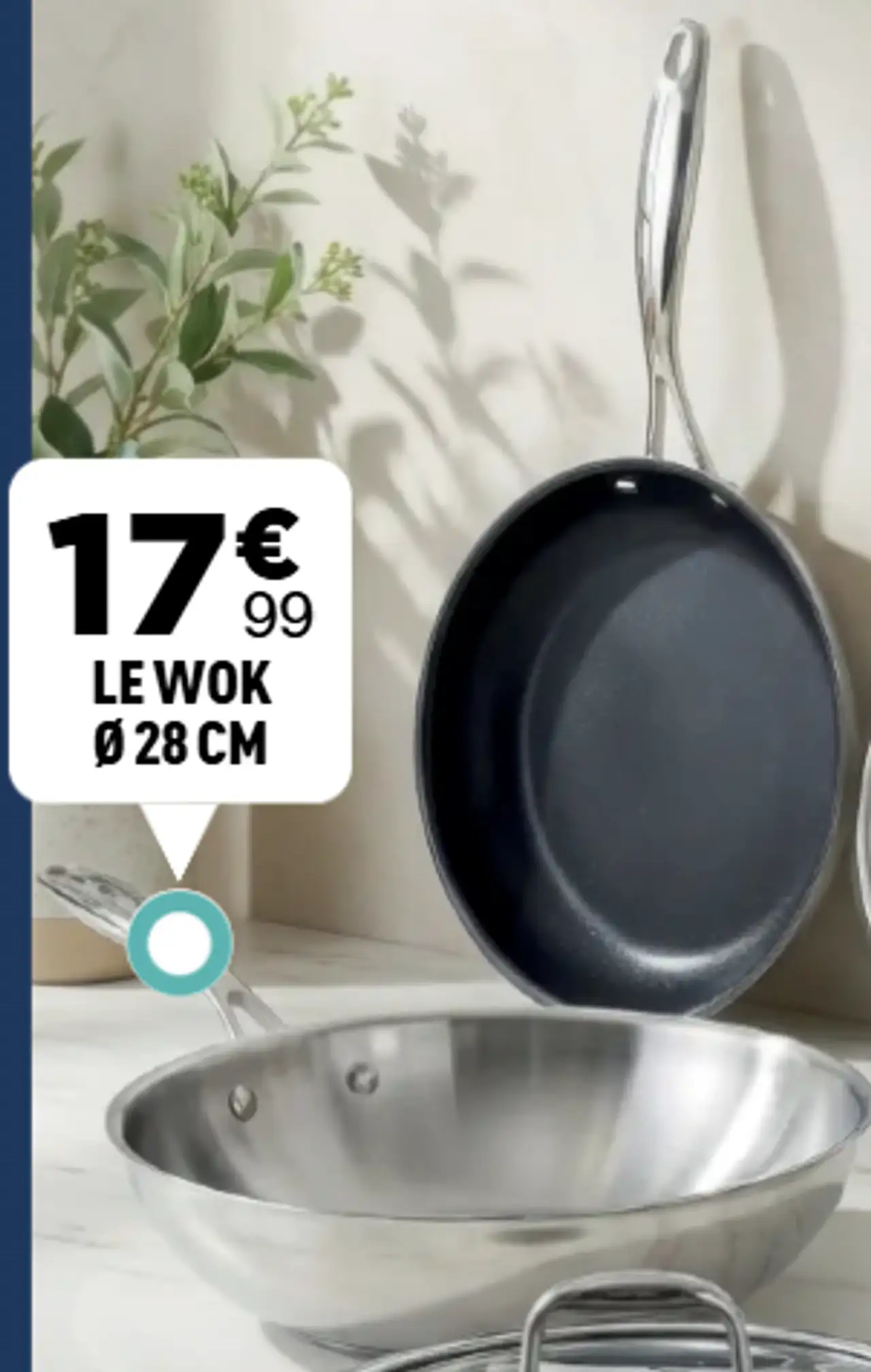 Le wok Sitram Ø 28 cm