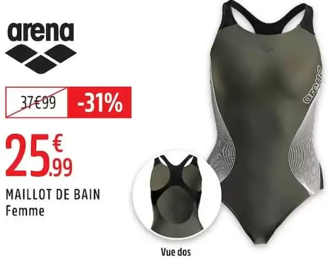 Maillot de bain Femme Arena