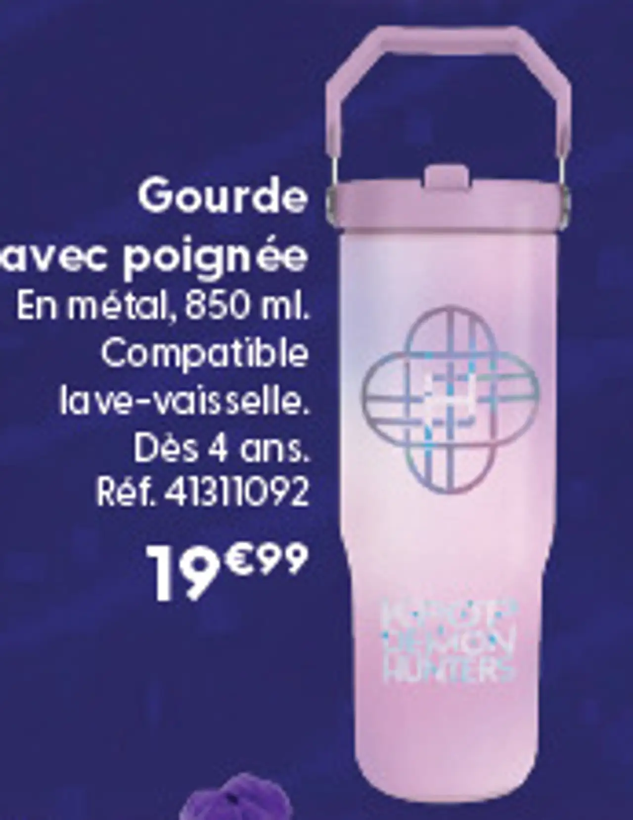 Gourde avec poignée K-Pop Demon Hunters