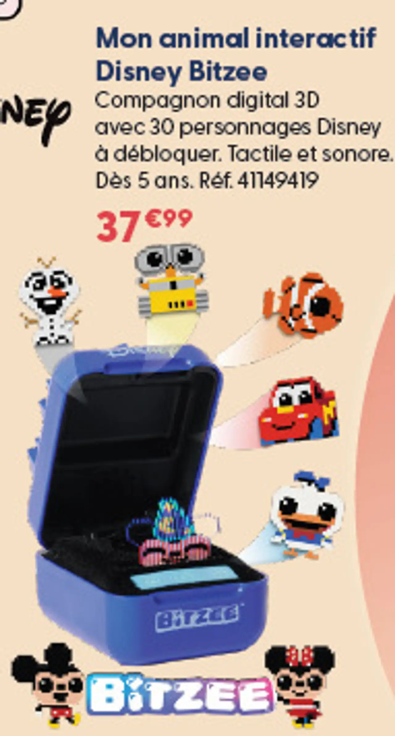 Mon animal interactif Disney Bitzee