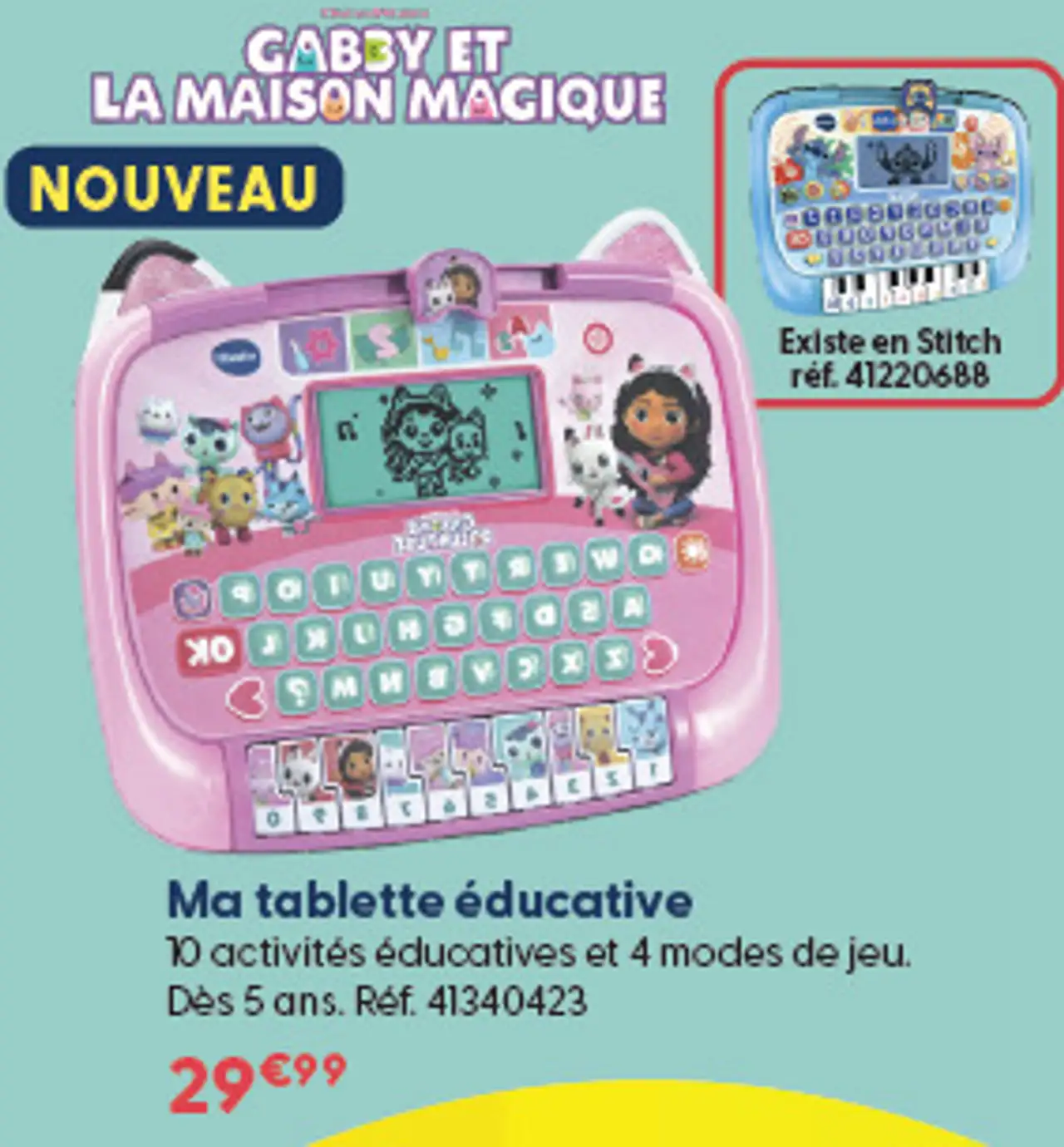 Ma tablette éducative Gabby et la Maison Magique Vtech