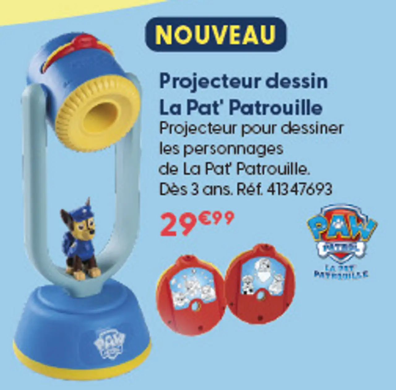 Projecteur dessin La Pat' Patrouille