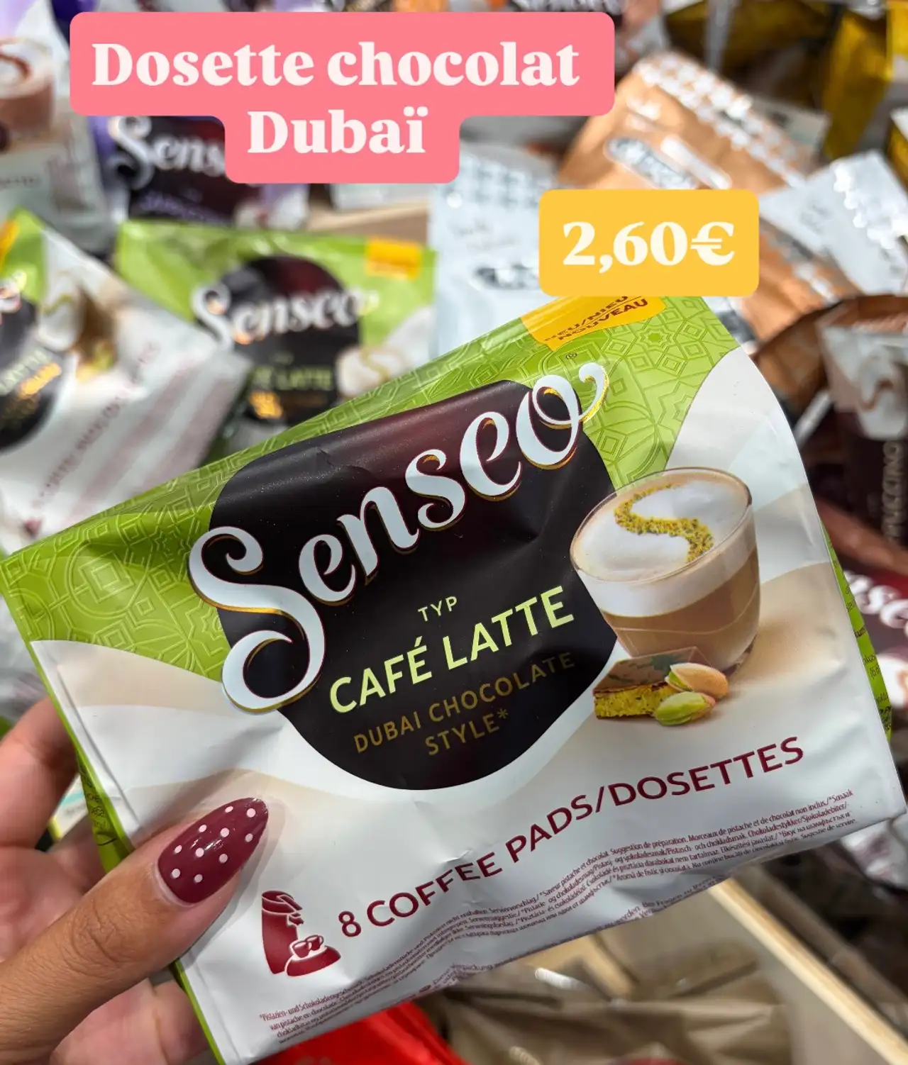 Senseo Café Latte Dubai Chocolate Style
