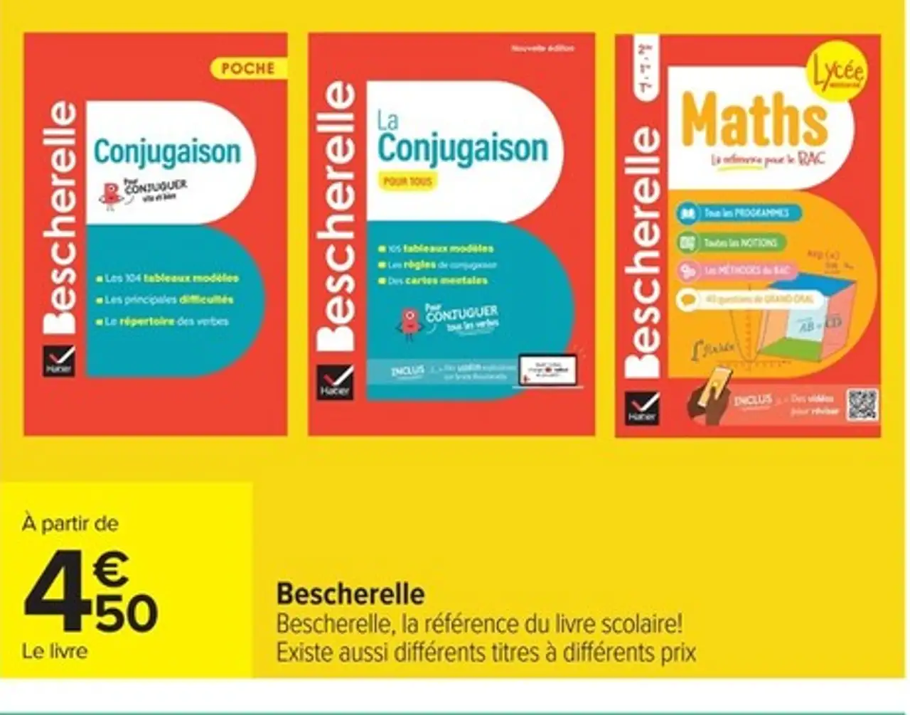 Bescherelle la référence du livre scolaire