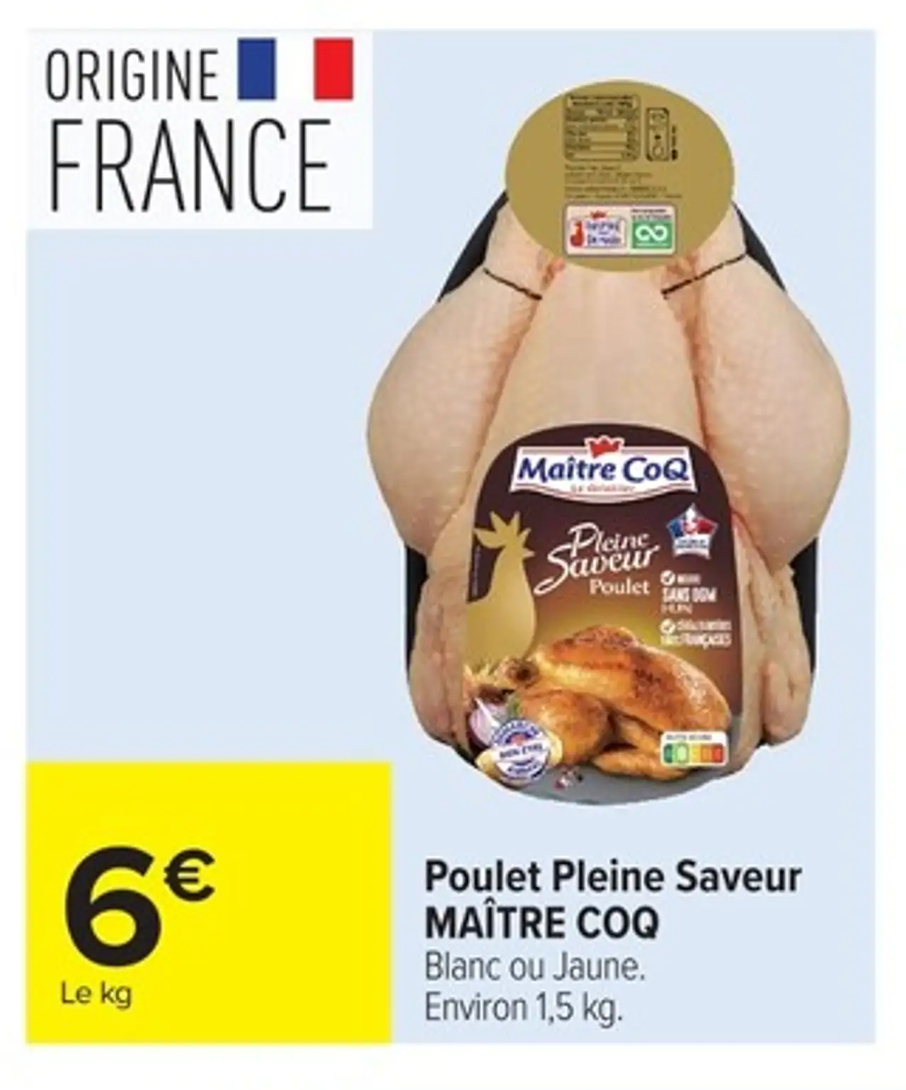 Poulet Pleine Saveur MAÎTRE COQ