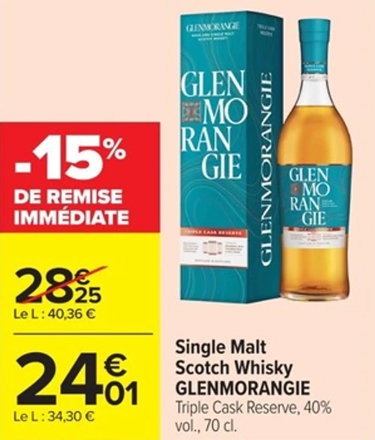 Single Malt Scotch Whisky GLENMORANGIE Triple Cask Reserve