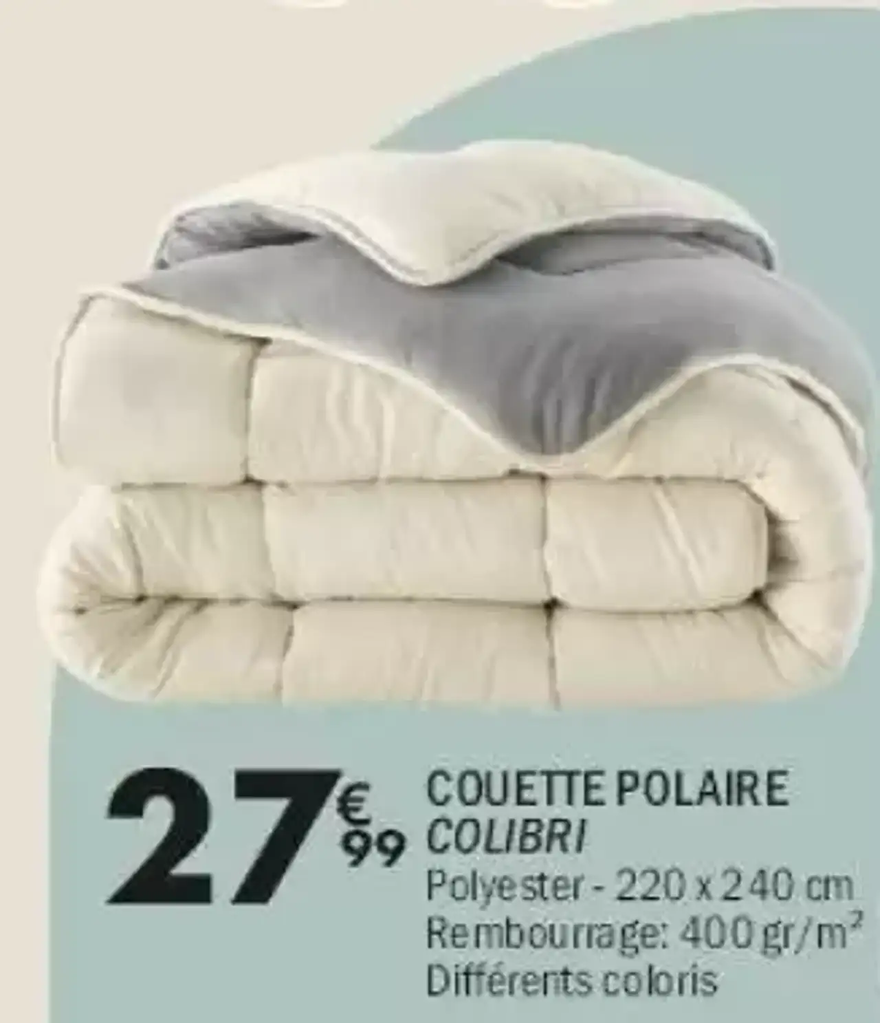 Couette Polaire Colibri