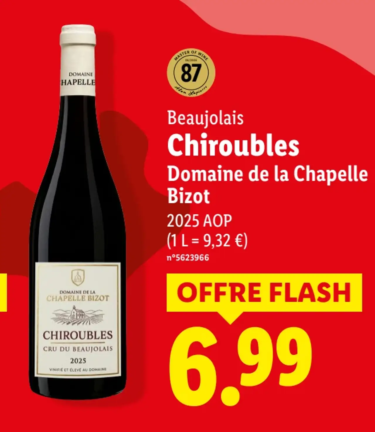 Beaujolais Brouilly Domaine Comte de Chabannes