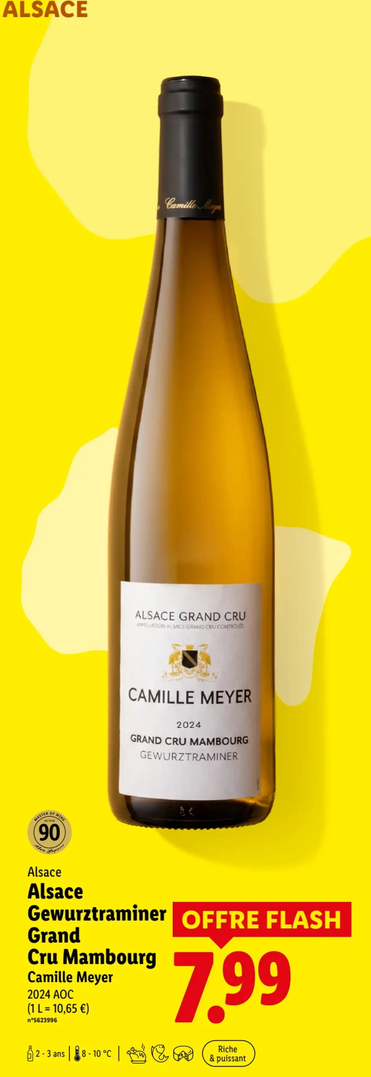 Alsace Gewurztraminer Grand Cru Mambourg Camille Meyer