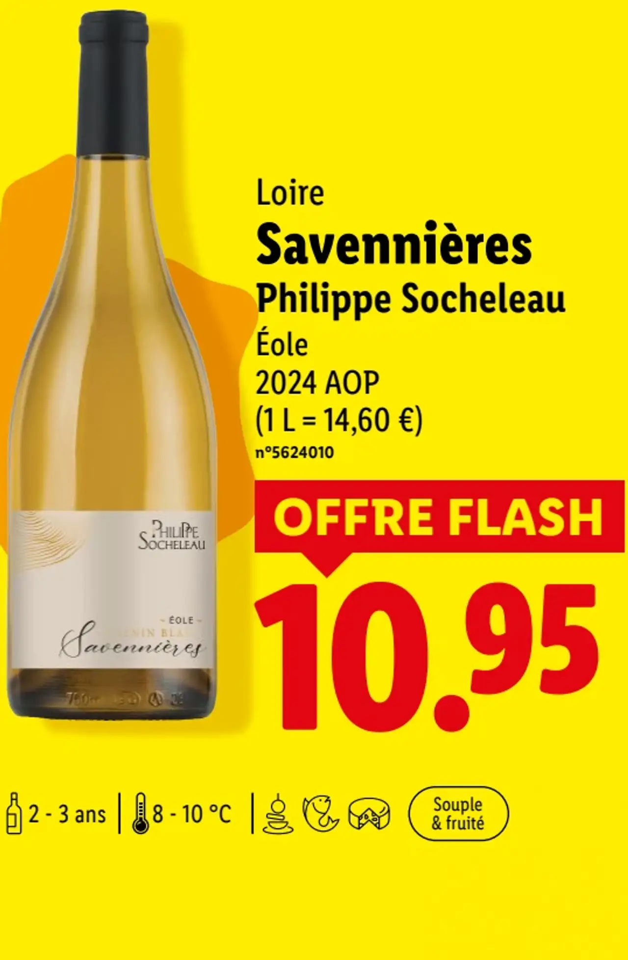 Loire Savennières Philippe Socheleau Éole 2024 AOP