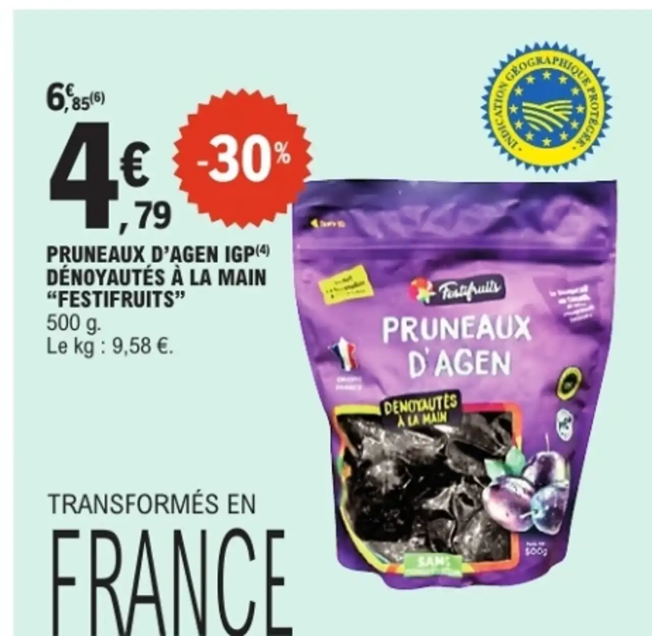 Pruneaux d'Agen IGP dénoyautés à la main "Festifruits"