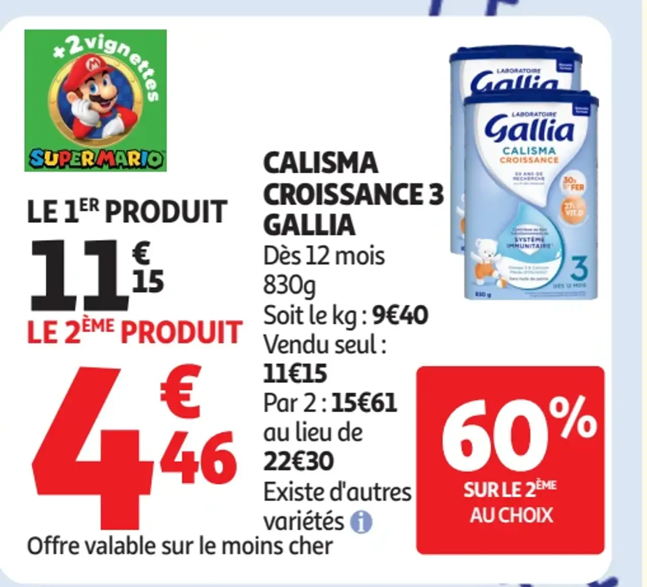 Calisma Croissance 3 Gallia