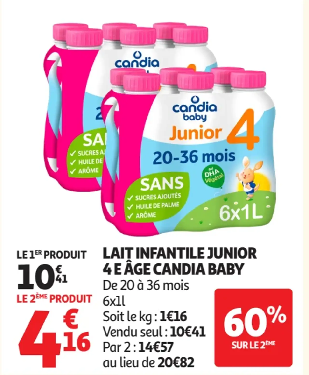 Lait Infantile Junior 4e Âge Candia Baby