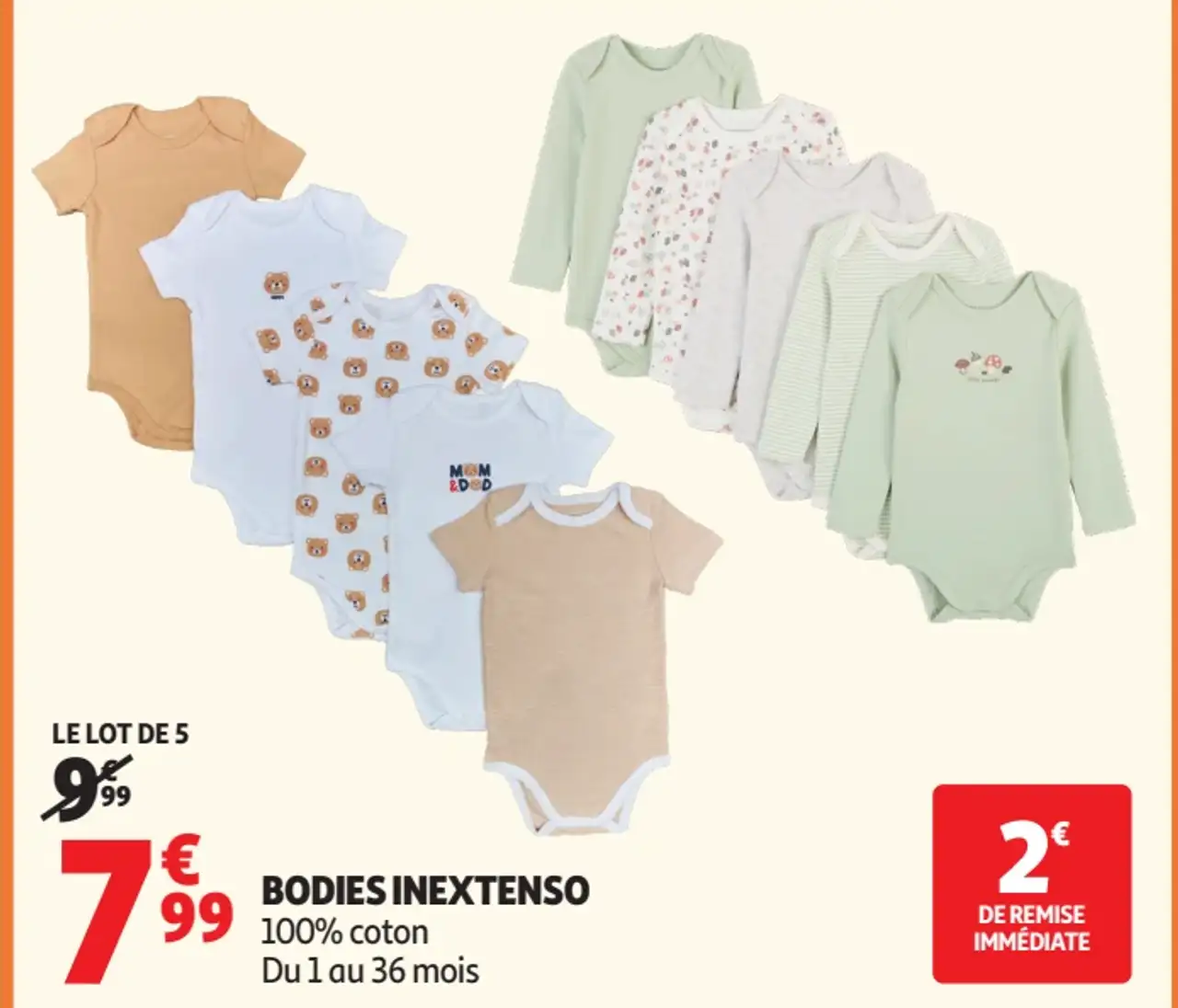 Bodies Inextenso Le lot de 5