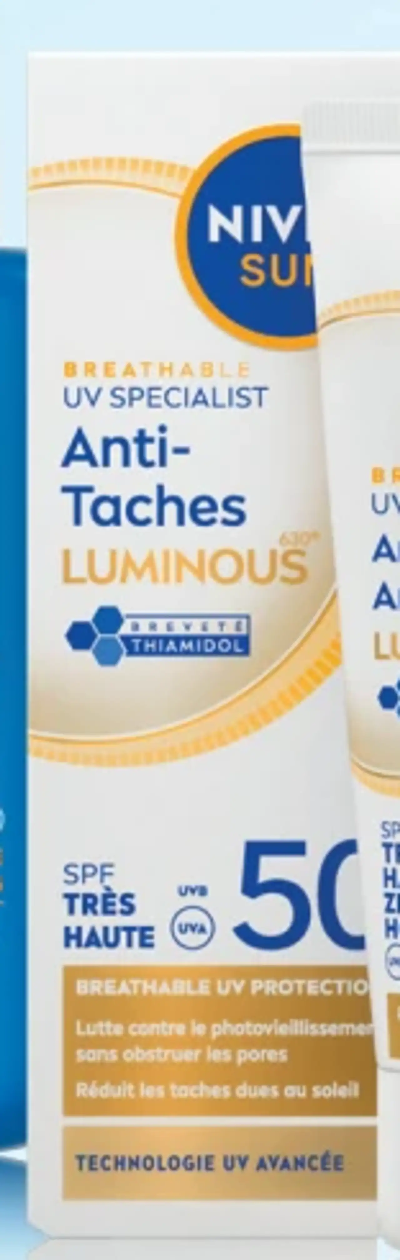 Nivea Sun UV Specialist Anti-Taches Luminous 50