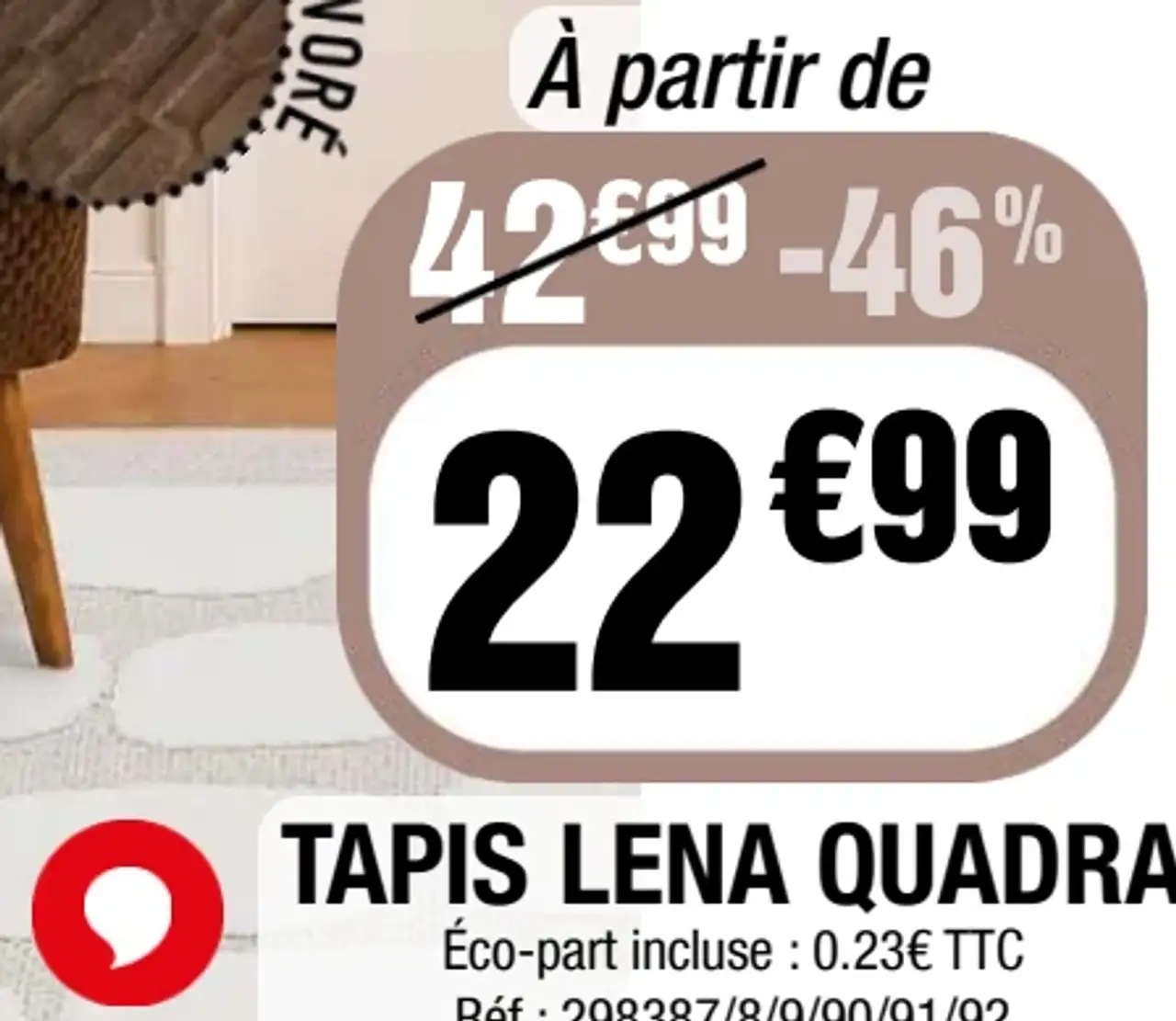 Tapis Lena Quadra