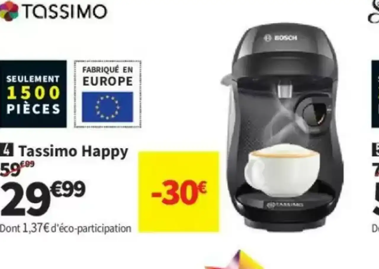 Tassimo Happy Bosch TAS102E