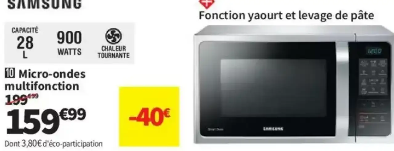 Micro-ondes multifonction Samsung