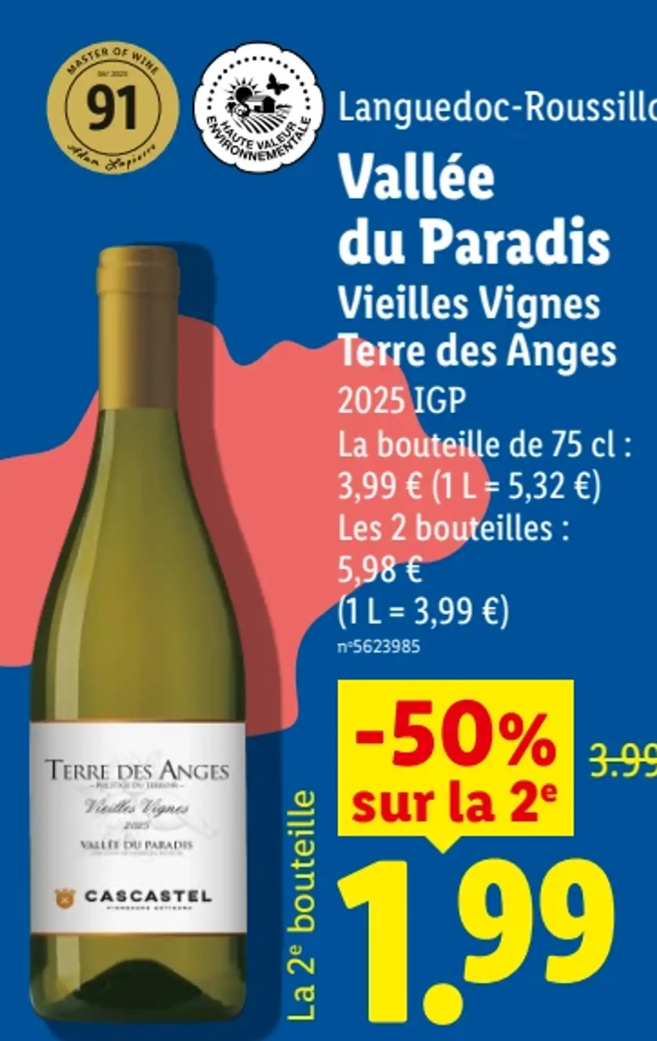 Languedoc-Roussillon Vallée du Paradis Vieilles Vignes Terre des Anges