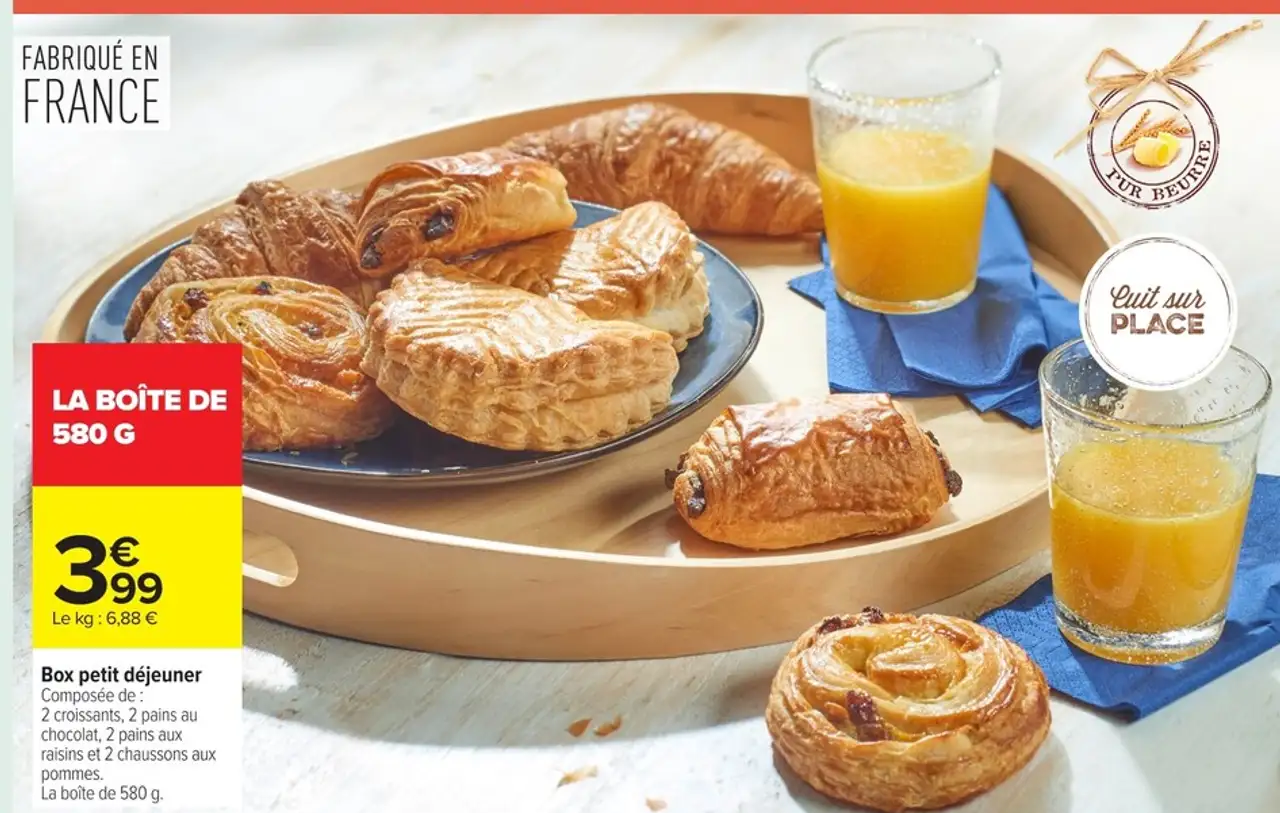 Box petit déjeuner