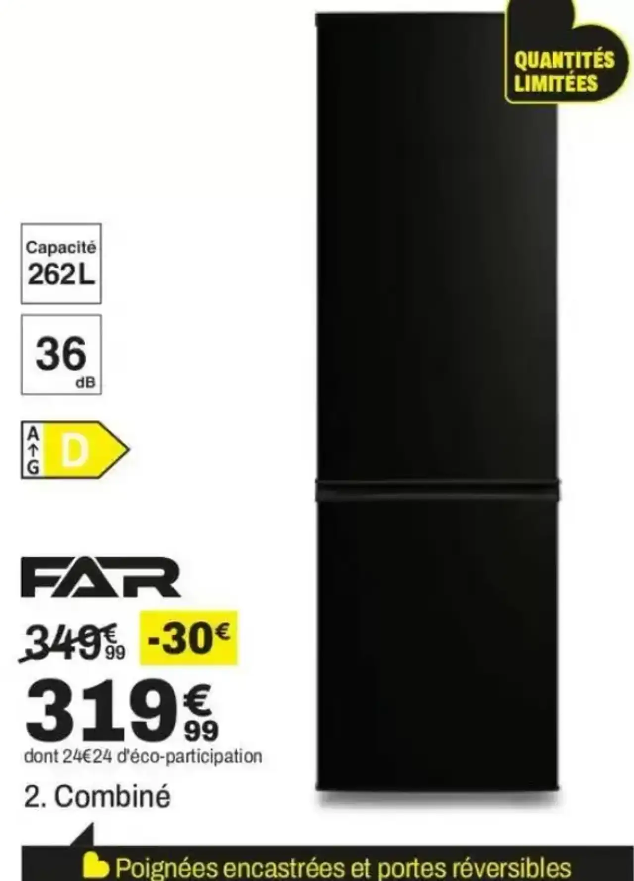COMBINÉ FAR CBG262DB