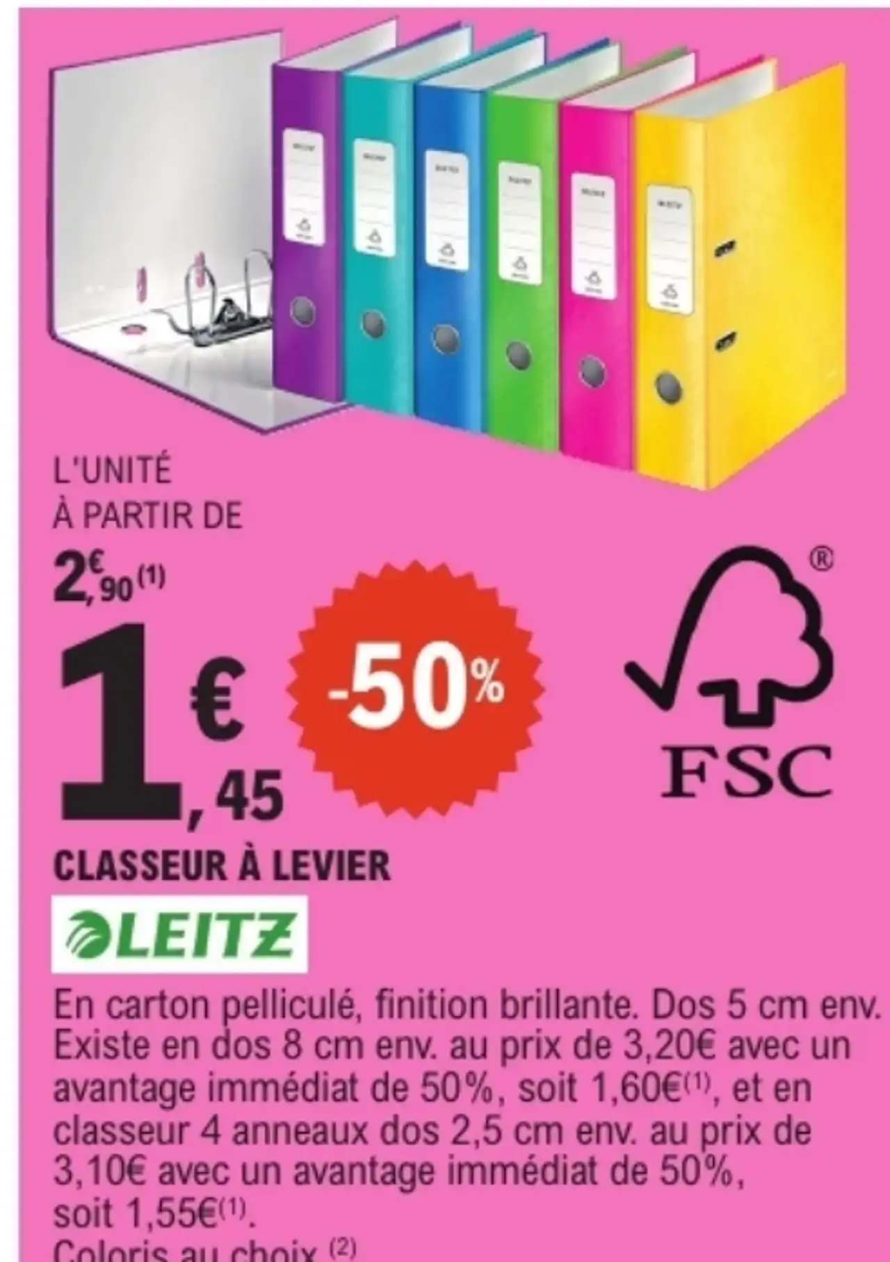 Classeur à levier Leitz
