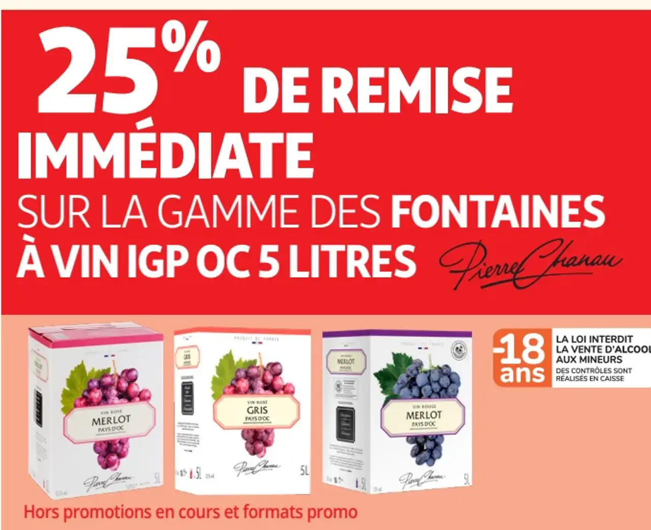 Fontaines à vin IGP OC 5 litres Pierre Chanan
