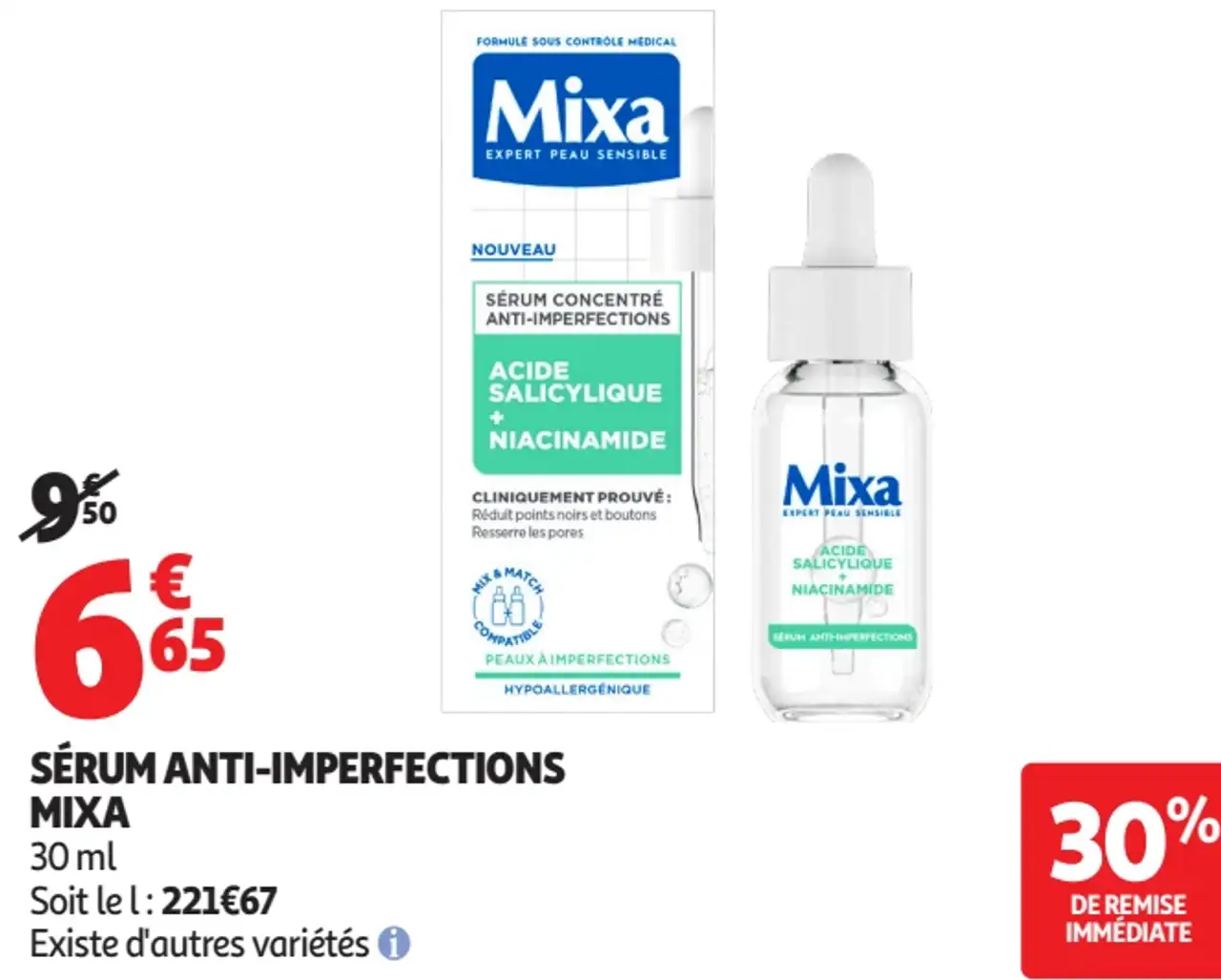 Sérum Anti-imperfections Mixa