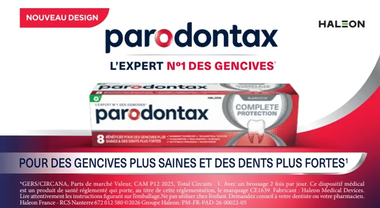 Dentifrice Parodontax Complete Protection