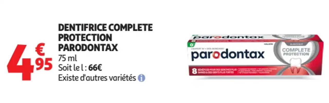 Dentifrice Complete Protection Parodontax