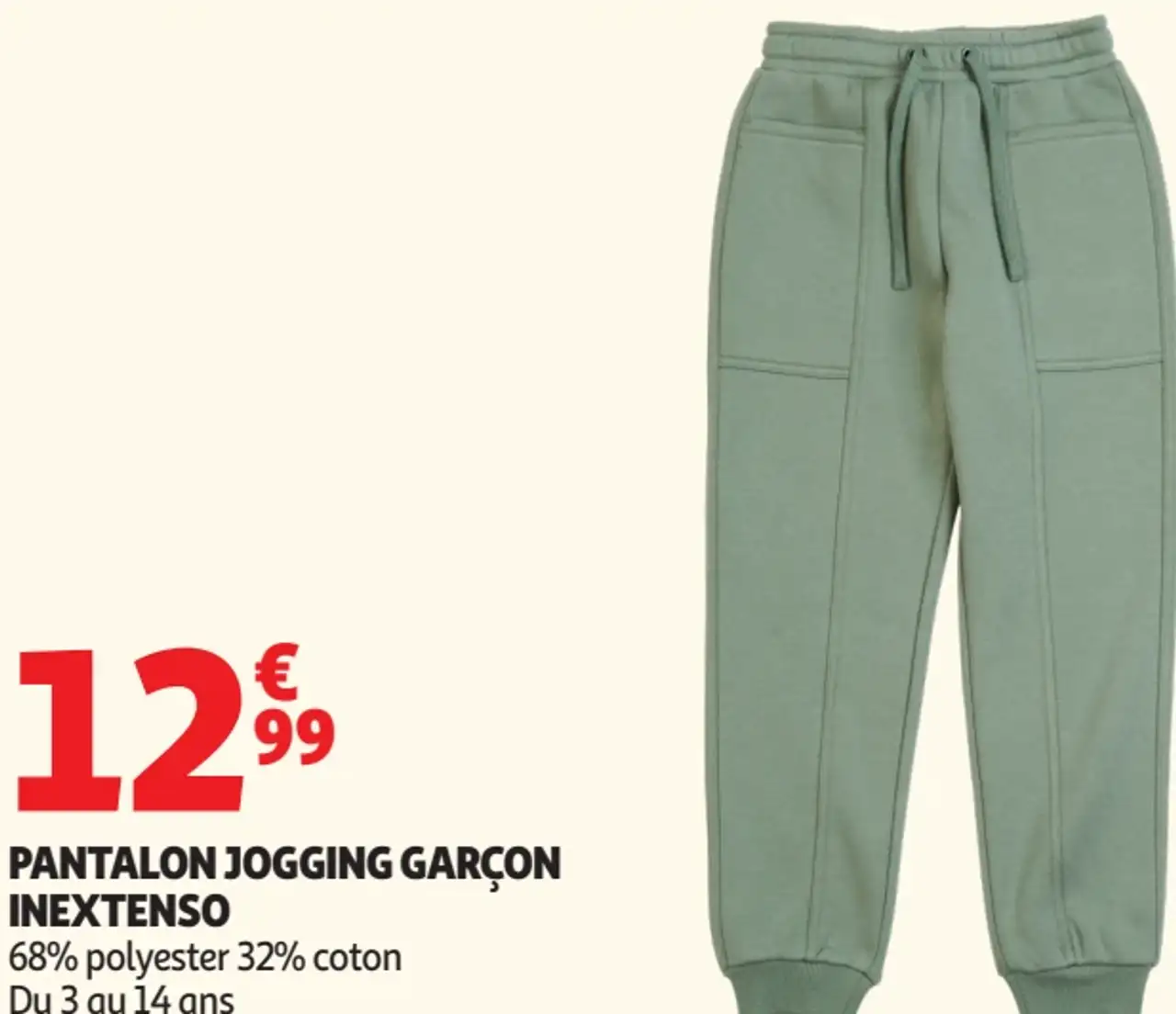 PANTALON JOGGING GARÇON INEXTENSO