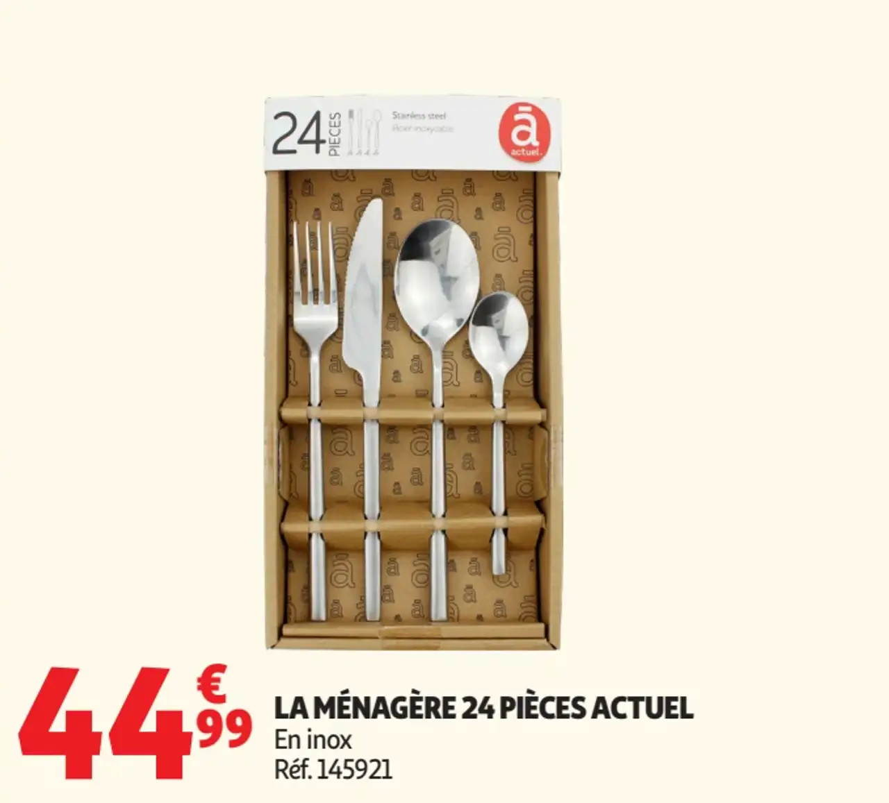 LA MÉNAGÈRE 24 PIÈCES ACTUEL