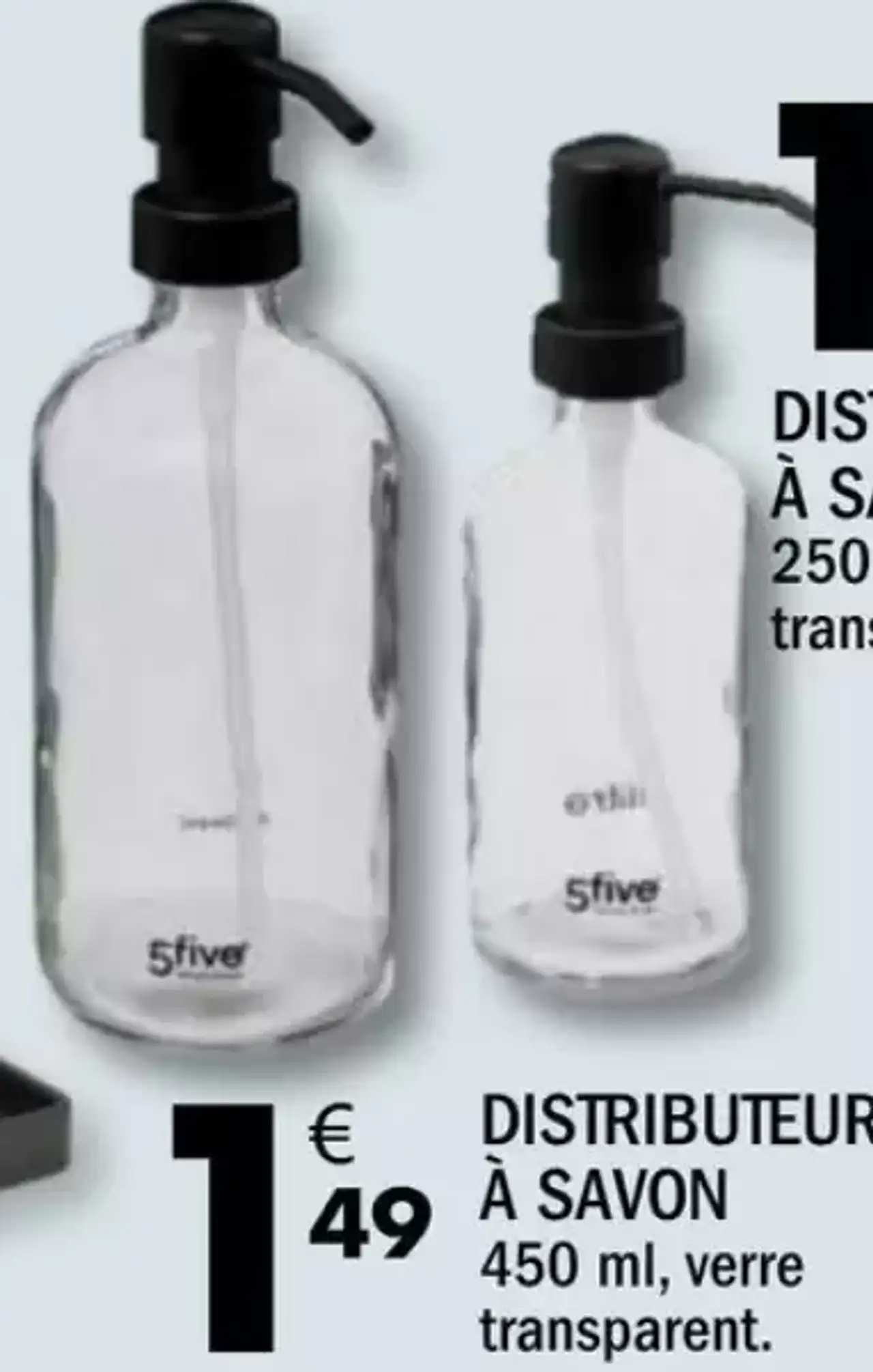 5five Distributeur à savon 450 ml