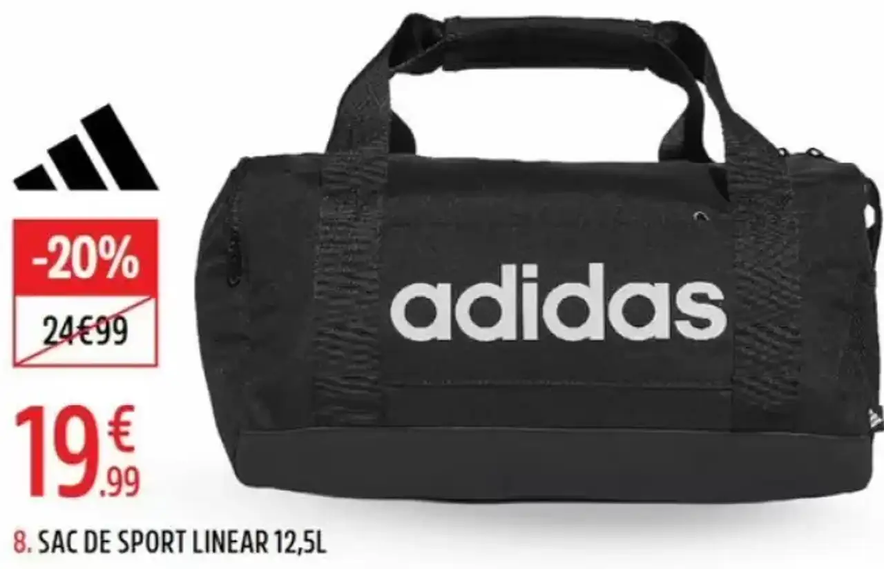 Adidas Sac de Sport Linear 12,5L