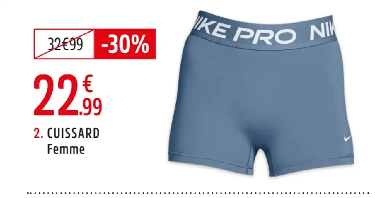 Cuissard de training Pro femme Nike
