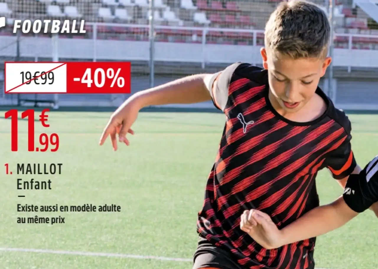 Maillot de football Attacanto Puma Enfant