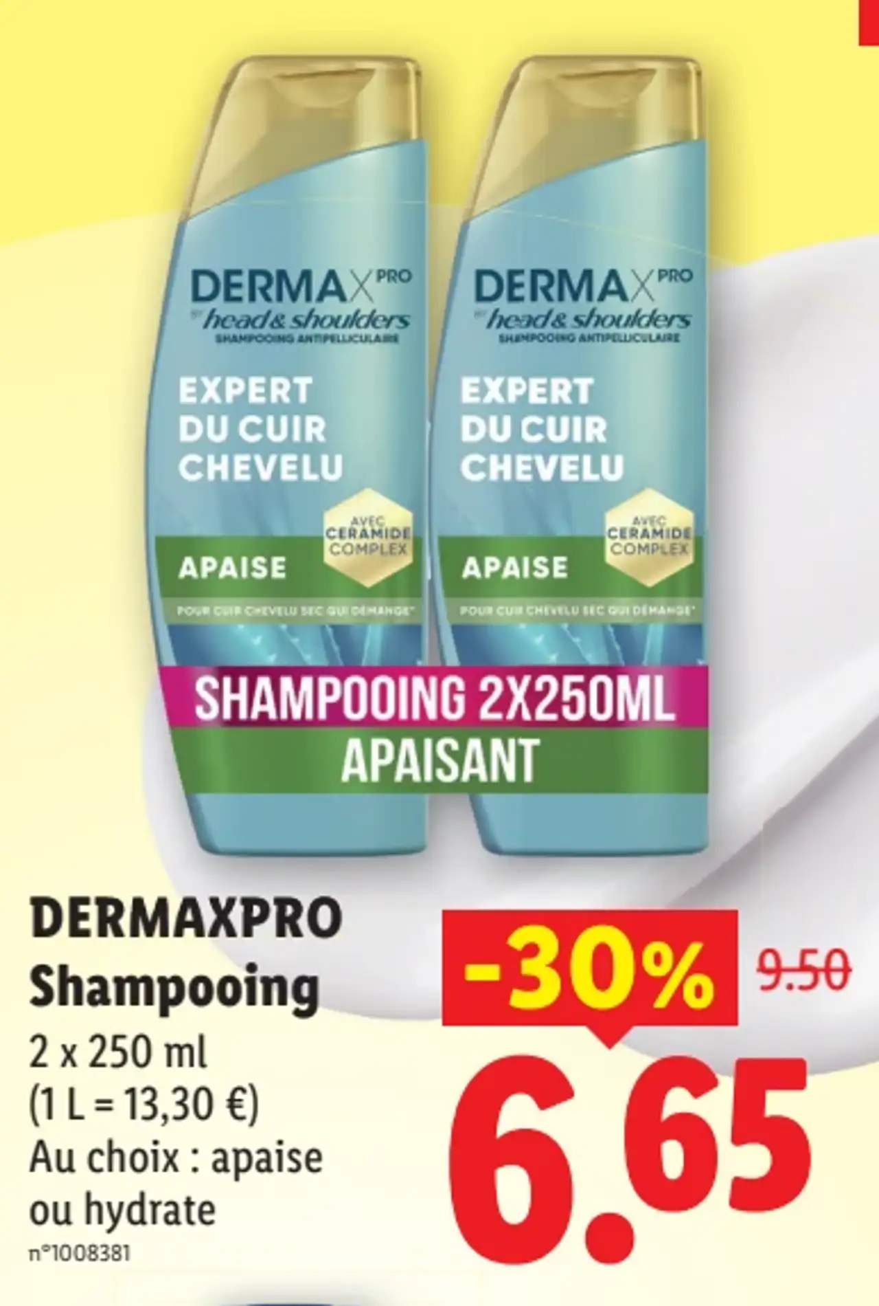 DERMAXPRO Shampooing Expert du cuir chevelu