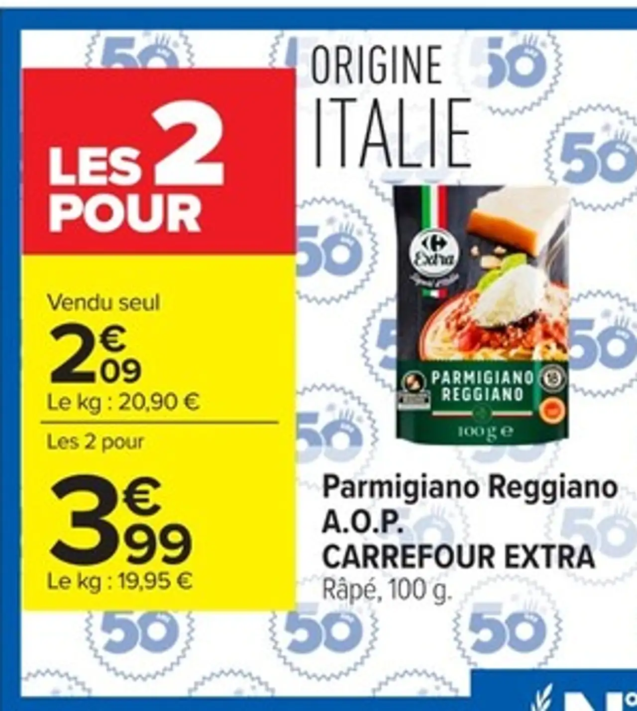 Parmigiano Reggiano A.O.P. CARREFOUR EXTRA