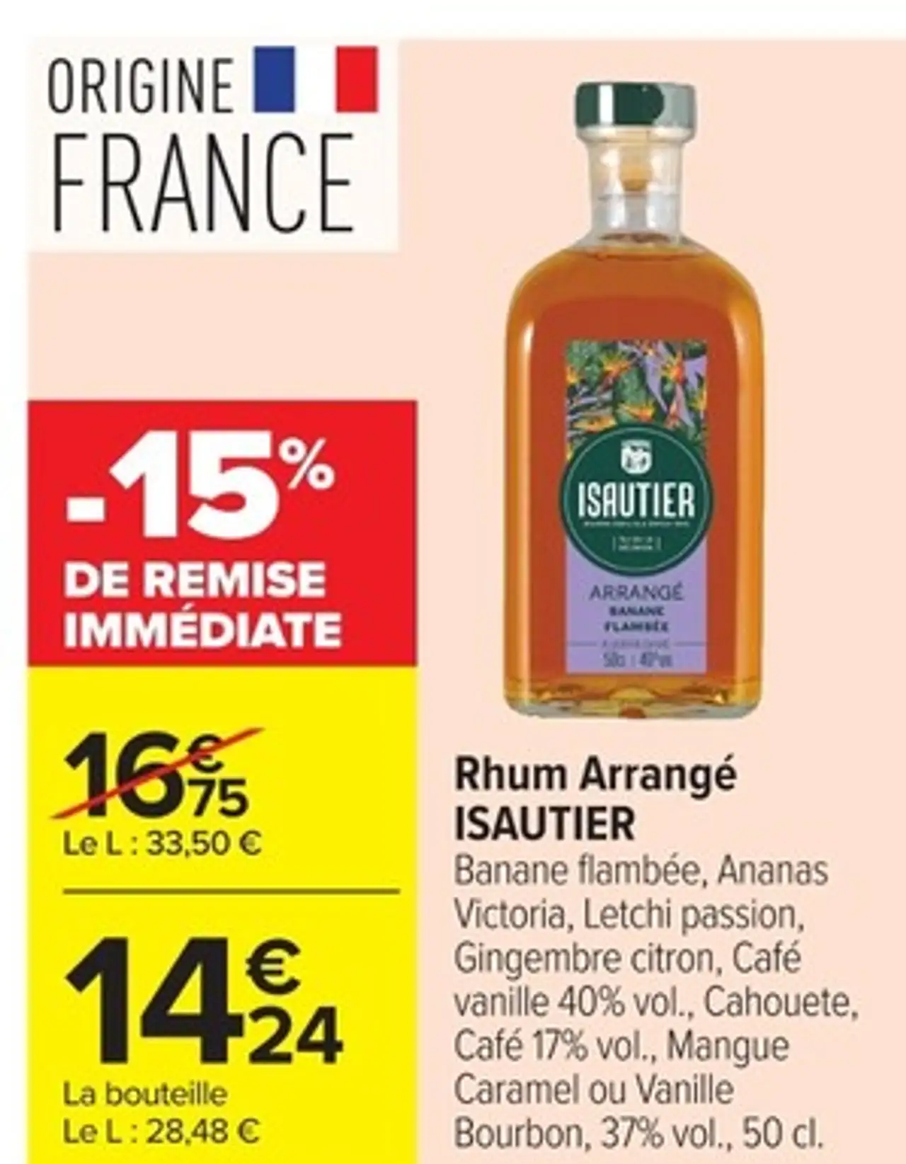 Rhum Arrangé ISAUTIER