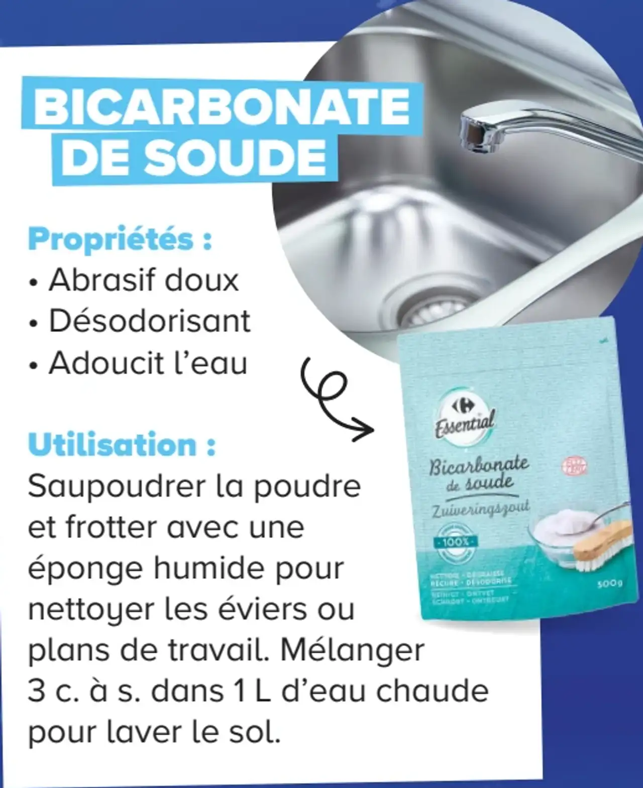 Bicarbonate de soude Essential