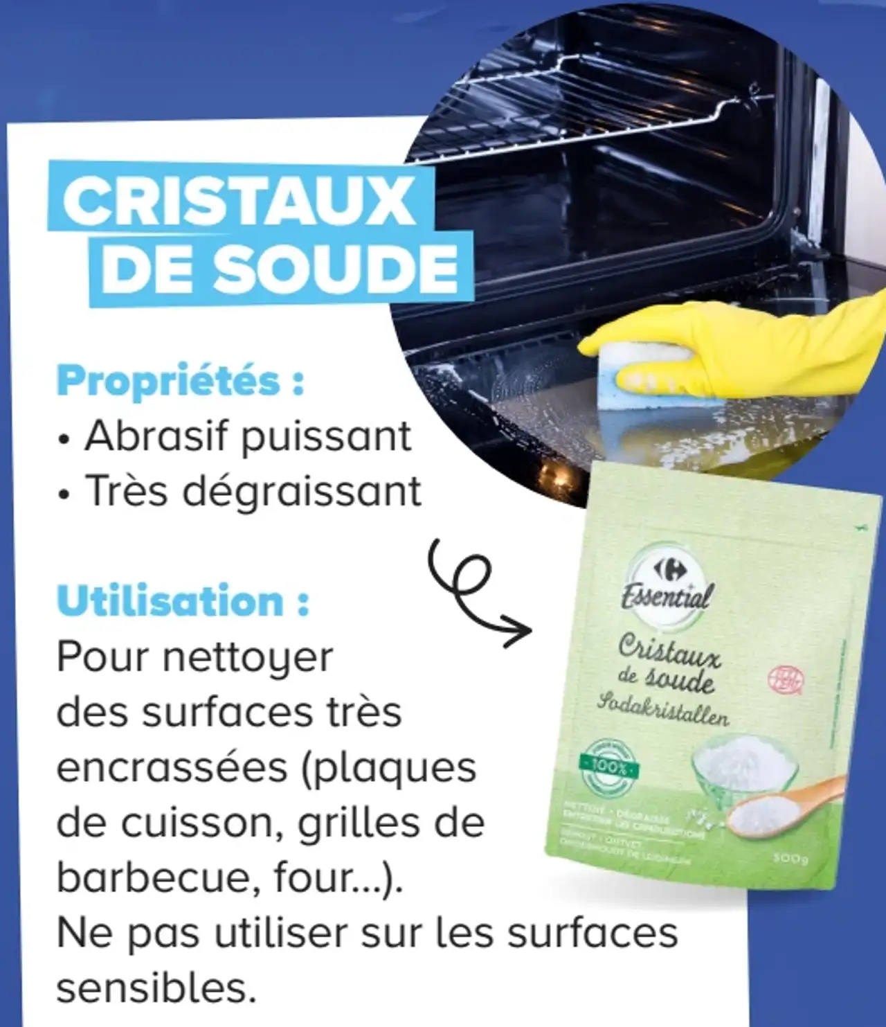 Cristaux de soude Essential