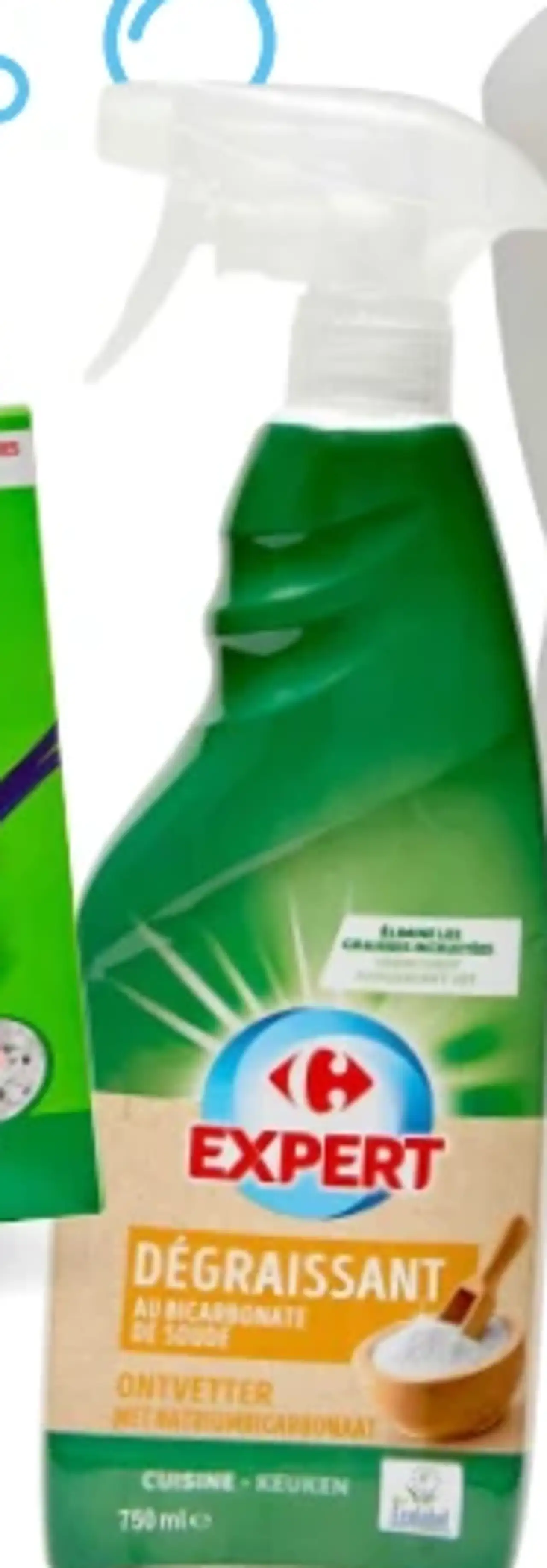 Dégraissant au bicarbonate de soude Carrefour Expert