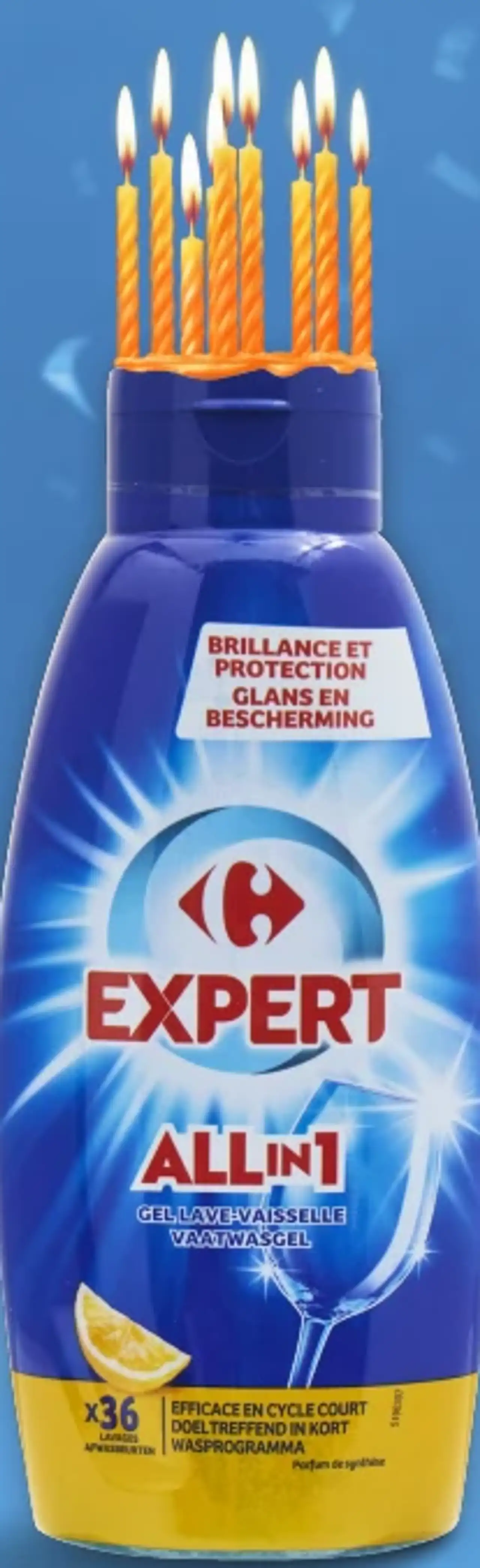 Carrefour Expert All in 1 Gel lave-vaisselle